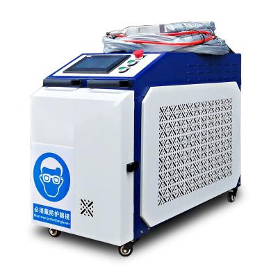 China Building Material Shops 3000W portable pulse laser cleaner laser cleaning machine rust removal for sale