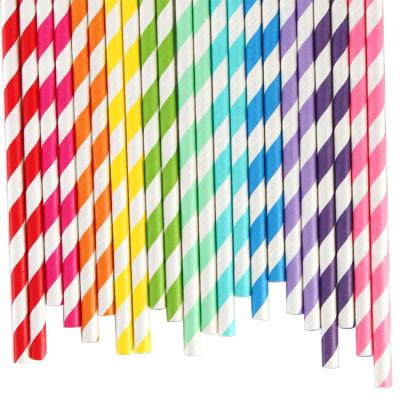 China China Factory Cheap Price Disposable Useful Disposable Milk Tea Food Grade Eco-friendly Paper Straw For Drinking for sale