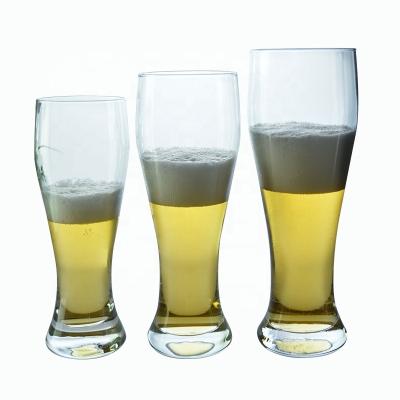 China New classic/postmodern beer glass mug 22oz high quality clear sublimation glass mugs sublimation DIY blanks for sale