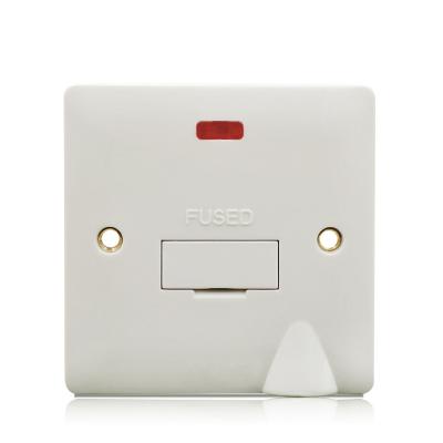 China BS Factory Modern Slim Supplier 13A Switched Fused Connection Unit With Neon for sale