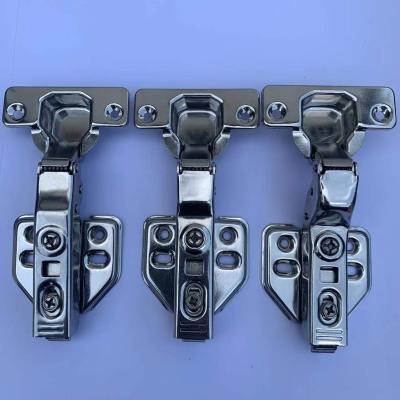 China Modern Attenuated Hydraulic Full Cover Slotted Stainless Steel Hinge for sale