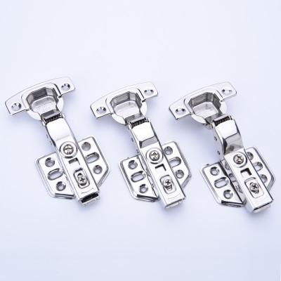 China Modern Stainless Steel Hinge Thickened Spring Damping Hydraulic Glass Door Furniture Hinge for sale