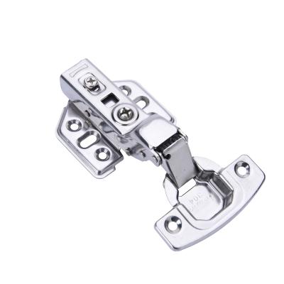 China Modern Stainless Hydraulic Soft Closing Hinge Furniture Hardware Kitchen Cabinet Door Hinge One Way Hinge for sale