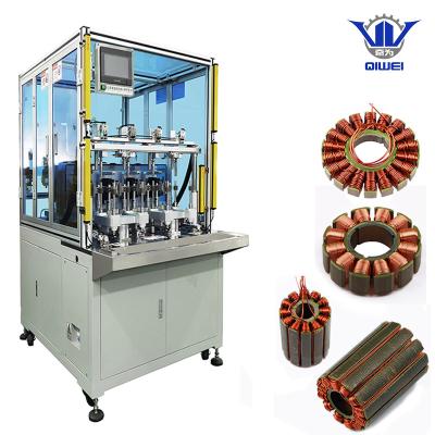 China Factory Famous Brand Full Automatic PLC Motor Winder Bobbin Coil Winding Machine Electric Ceiling Fan Winding Machine for sale