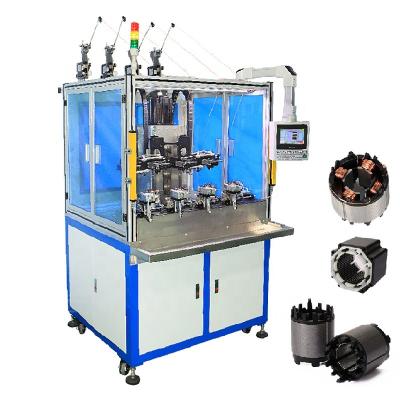 China Top Standard Electric Motor Winding Coil Stator Winder Winding Machine for Cooler Fan Wind Turbine Toroidal Copper Wire Winding Machine for sale