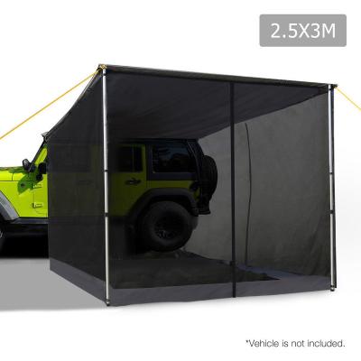 China 4WD Outdoor Offroad Sports 4x4 Car Side Retractable Tent for sale