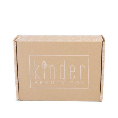 China Recyclable Packaging Custom Design Corrugated Kraft Paper Box for sale