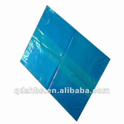 China Moisture Proof Blue Clear Vegetable Plastic Bags for sale