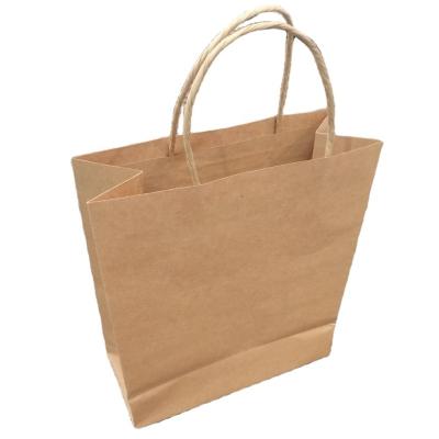 China China Factory Custom Copy High Quality Cheap Colorful Moisture Proof Kraft Paper Bags With Handles for sale