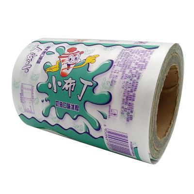 China Custom Printing Moisture Proof Plastic Packaging Popsicle Roll Film Ice Cream Automatic Wrapping Film for sale