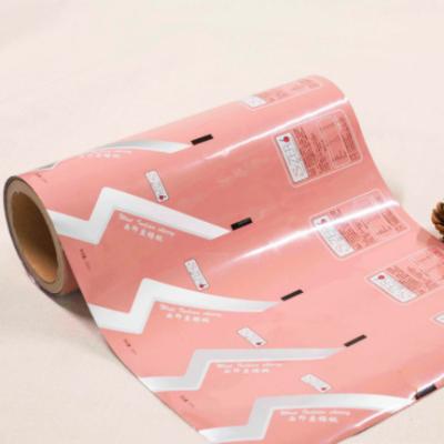 China Moisture Proof Easy Peel Film Roll For Automatic Wrapping Sugar Stick Candy /food Wrapping Roll for sale