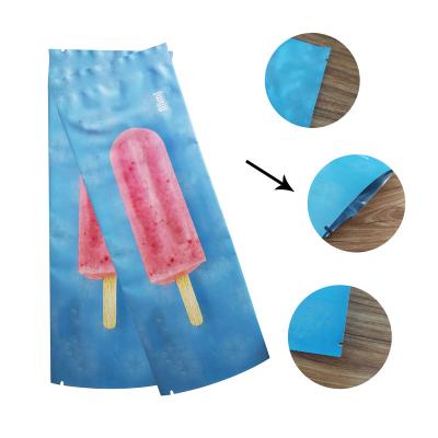 China Popsicle Packaging Ice Pop Packaging Bag Moisture Proof Freeze Pops Packaging Bag Food Grade Clear Plastic Popsicle Packaging Bag for sale