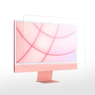 China Full Cover 9H 2.5D Full Coverage 9H Anti-Glare Bubble Free PC Tempered Glass Film Screen Protector HD Film Screen Protector Saver For iMac 24 inch 2021 Release for sale