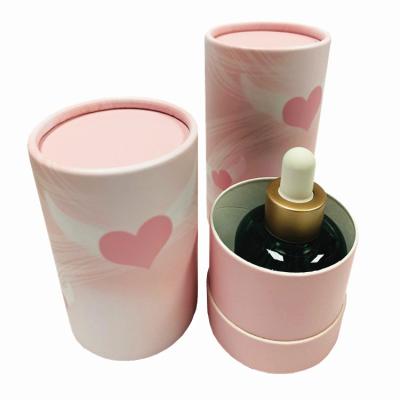 Китай manufacturer strong kraft cardboard white paper tube 100% recycled custom paper tube packaging with lid продается