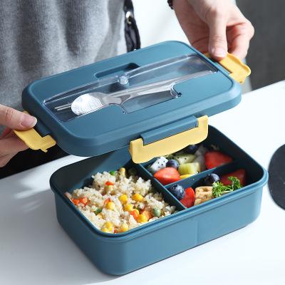 China Viable Good Quality To Go Freezer Bento Lunch Box Stackable Plastic Storage Bento Food Warmer Microwave Lunch Box for sale