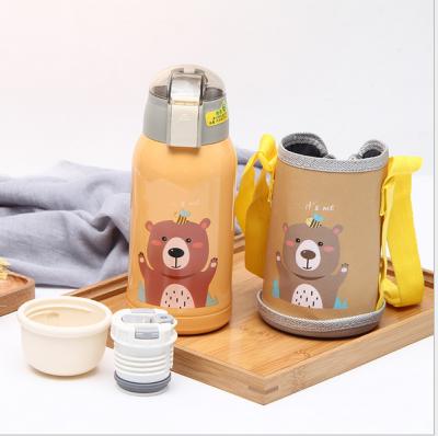 China PORTABLE Innovative Children's Water Cup 316 Stainless Steel Digital Display Thermos Smart Water Bottle for sale