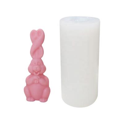 China Viable Wholesale Price Rabbit Mold Factory Direct Candle Moulder Silicone Molds In Bulk for sale