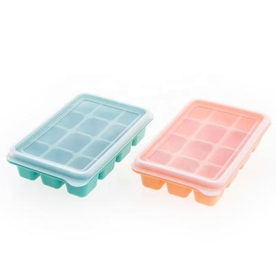 China 2022 Viable Hot Selling Top Quality Food Square Ice Lattice Mold Factory Direct From Factory for sale