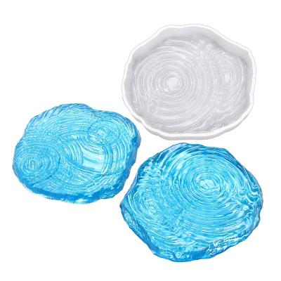 China Factory Direct Creative Home Square Tray Coaster Ornament Silicone Mold Living Room Accessories Factory High Quality Viable for sale