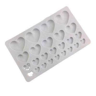 China Wholesale Price Viable High Quality Spot Product DIY Love Chocolate Silicone Mold for sale