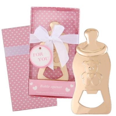 China New 2020 Baby Bear Shape Opener Baby Bear Shape Opener Product Souvenirs Baby Shower Gifts Cute Trending Bottle Openers for sale