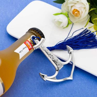 China Wedding Viable Nautical Beach Baby Opener Beer Bottle Opener Beer Anchor Promotion Bridal Shower Birthday Party Favors for sale