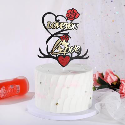 China Birthday Party Wedding Cupcake Toppers DIY Birthday Cake Snack Decorations Picks Suppliers Party Accessories for sale