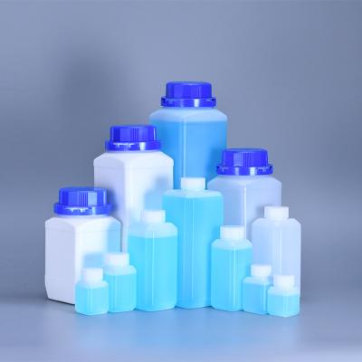 China Biochemistry 500ml 16 Oz HDPE Bottle Transulcent Plastic Vials For Pharmaceutical for sale