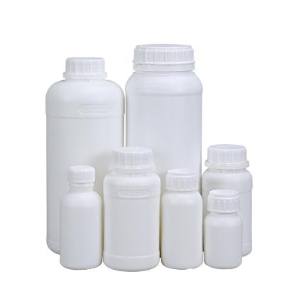 China HDPE Plastic Material Round Fluorinated Bottle For Laundry Detergent Liquid OEM/ODM for sale