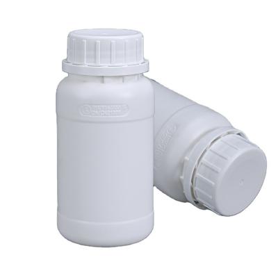 China 500ML Round Bottle With Tamper Evident Lid And Fluorinated Material For Screen Printing for sale