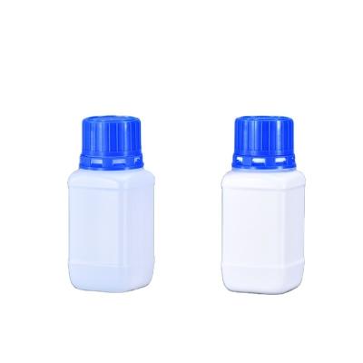 China Square Empty HDPE Plastic Lab Reagent Bottle 125 Ml Leakproof for sale