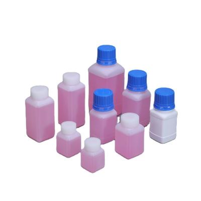 China Narrow Mouth Chemical Reagent Bottle Lab 16oz 500ml Plastic Containers With Lids for sale