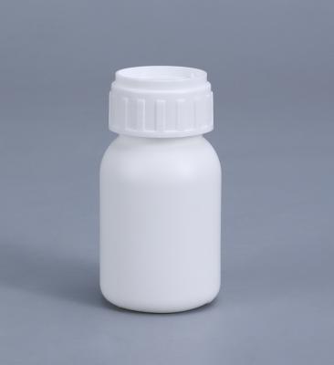 China Screen Printing 50ML Plastic Fluorinated Bottle Chemical Reagent Acid Alkali Resistant for sale