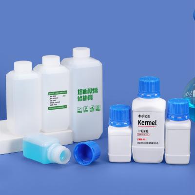 China HDPE Translucent Plastic Chemical Reagent Bottle Laboratory Plastic Containers 1L for sale