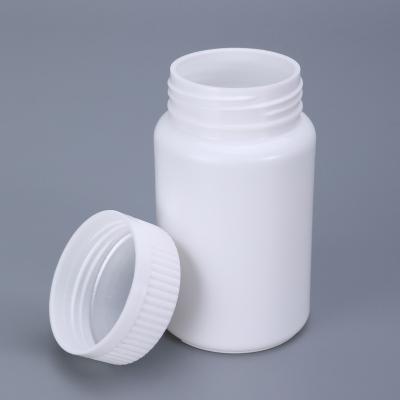 China Botella redonda de HDPE para envases de cápsulas farmacéuticas y vitaminas en gel blando en venta