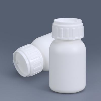 China 50ML Plastic Bottles EVOH Material White Empty Dispense Bottle For Bait Packaging In HDPE for sale