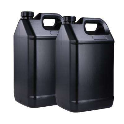 China Heat Transfer Printing 6L Square Black Plastic Bucket for Liquid and Solid Goods Package for sale