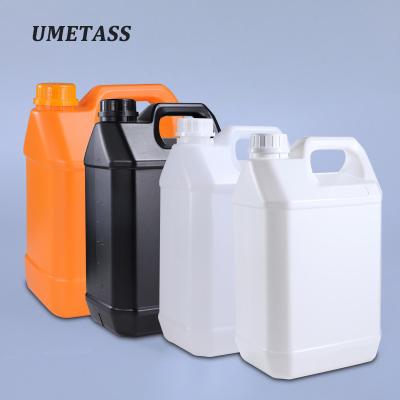 China 1 Gallon Square Plastic Barrel for Liquid Jug Glue Oil Container in Thicken HDPE Material for sale