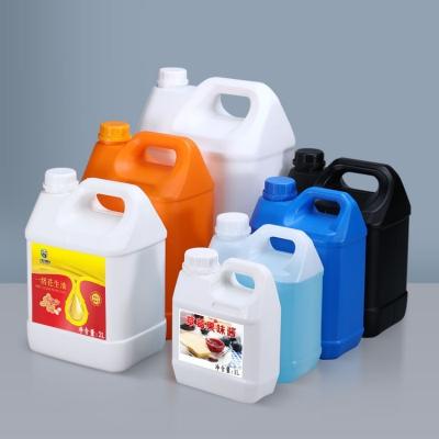 China UMETASS 2.5L HDPE Chemical Container Square Bucket for Agricultural Pesticide Packing for sale