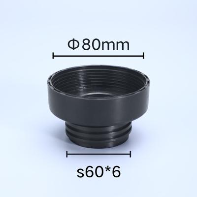 China Grão UMETASS 80MM Para S60 * 6 Filamento masculino IBC Acessórios de tanques de irrigação de jardim conector de tubos adaptador de válvula à venda