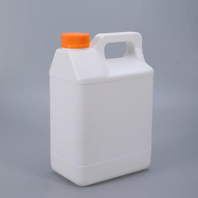 China 5L HDPE Plastic Jerry Can for Oil Water Wine and Spice Transport In Mold Label Printing for sale