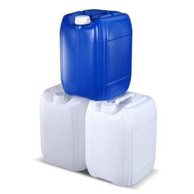 China 25L HDPE plástico Jerry Can tambor para óleo químico gasolina Barril branco personalizado à venda