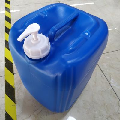 China Nahrungsmittelsicher Transparentes HDPE-Plastik Jerry kann 25L 20 Liter zu verkaufen