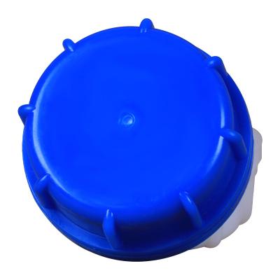 China 53mm Plastikkappe Blauer Schraubdeckel für 10L Jerry-Dose mit kindersicherer Tasche zu verkaufen