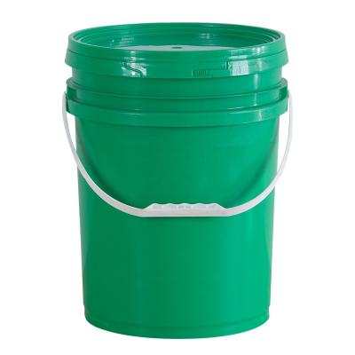 China 20L Plastic Pail for Industrial Packaging Capacity 20L Photo Clearly Demonstrated for sale