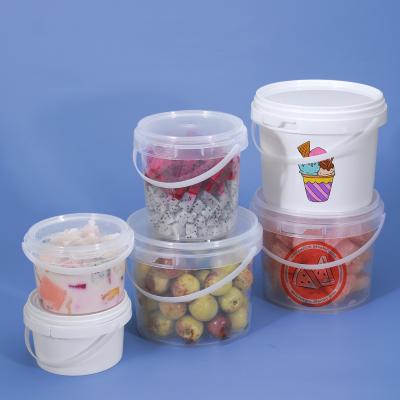 China 300ml 500ml 750ml 1L 1.5L 2.5L 4L PP Plastic Food Packing Bins for Food Manufacturing for sale