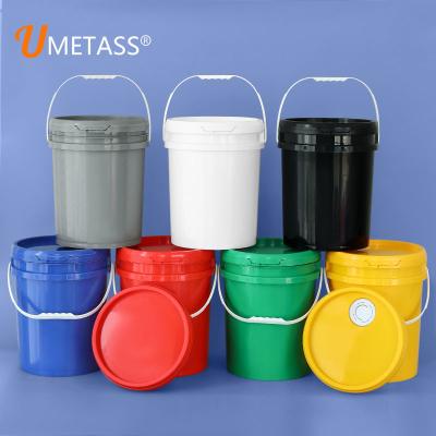 China Pastic Handle 5 Gallon Baseball Filter Water Beer Sanitizing Bucket with Gamma Seal Lid for sale