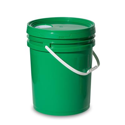 China Industrial Packaging and Storage Paint 20L Customizable Heat Resistant Plastic Bucket for sale