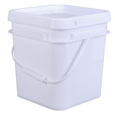 China Food Grade 1 Gallon Food Safe Bucket High Density Polyethylene Bucket OEM for sale