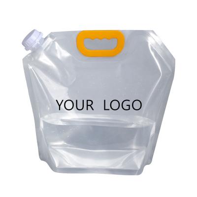 China Pet/Pe or Pa/Pet/Pe 5L/10L Foldable Alkaline Kangen Water Bag for Drink Industrial for sale